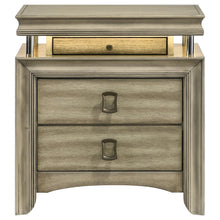 Load image into Gallery viewer, Giselle 3-drawer Nightstand Rustic Beige
