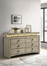 Load image into Gallery viewer, Giselle 8-drawer Dresser Rustic Beige
