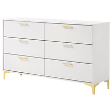 Load image into Gallery viewer, Kendall 6-drawer Dresser White
