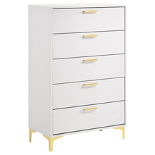 Load image into Gallery viewer, Kendall 5-drawer Chest White
