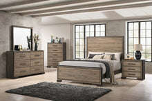 Load image into Gallery viewer, Baker 5-drawer Chest Brown and Light Taupe
