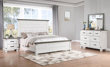 Load image into Gallery viewer, Lilith 4-piece Eastern King Bedroom Set Distressed White
