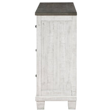 Load image into Gallery viewer, Lilith 7-drawer Dresser Distressed Grey and White
