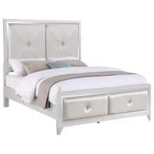 Load image into Gallery viewer, Larue Wood Queen Panel Bed Silver
