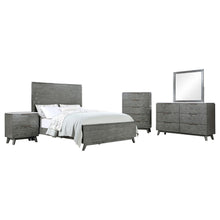 Load image into Gallery viewer, Nathan 5-piece Eastern King Bedroom Set Grey
