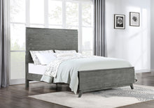 Load image into Gallery viewer, Nathan Wood Queen Panel Bed Grey
