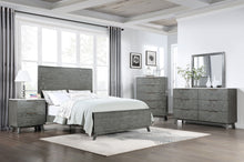 Load image into Gallery viewer, Nathan 5-drawer Chest White Marble and Grey
