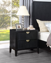 Load image into Gallery viewer, Brookmead 2-Drawer Nightstand Black
