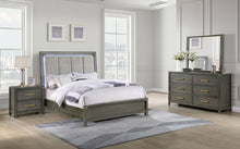 Load image into Gallery viewer, Kieran 4-piece Eastern King Bedroom Set Grey
