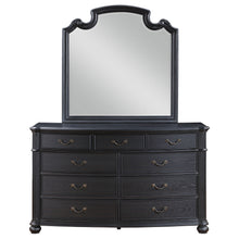 Load image into Gallery viewer, Celina 9-drawer Bedroom Dresser with Mirror Black
