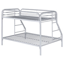 Load image into Gallery viewer, Morgan Twin Over Full Bunk Bed Silver
