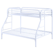 Load image into Gallery viewer, Morgan Twin Over Full Bunk Bed White
