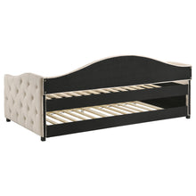 Load image into Gallery viewer, Sadie Upholstered Twin Daybed with Trundle
