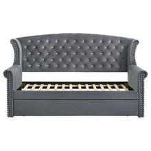 Load image into Gallery viewer, Scarlett Upholstered Twin Daybed with Trundle Grey
