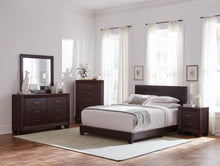 Load image into Gallery viewer, Dorian 5-piece Twin Bedroom Set Dark Cocoa
