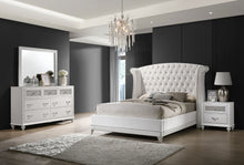 Load image into Gallery viewer, Barzini 4-piece Queen Bedroom Set White

