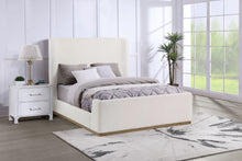 Load image into Gallery viewer, Nala Upholstered Eastern King Sleigh Bed Cream
