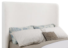 Load image into Gallery viewer, Nala Upholstered Queen Sleigh Bed Cream
