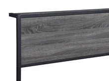 Load image into Gallery viewer, Ricky Metal Twin Panel Bed Grey

