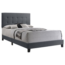 Load image into Gallery viewer, Mapes Upholstered Full Panel Bed Grey
