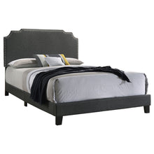 Load image into Gallery viewer, Tamarac Upholstered Queen Panel Bed Grey
