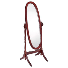 Load image into Gallery viewer, Foyet Oval Cheval Mirror Merlot
