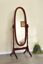 Load image into Gallery viewer, Foyet Oval Cheval Mirror Merlot

