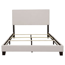 Load image into Gallery viewer, Boyd Upholstered Full Panel Bed Ivory
