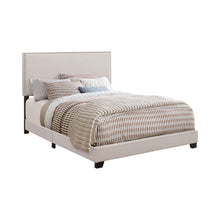 Load image into Gallery viewer, Boyd Upholstered Twin Panel Bed Ivory

