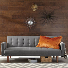 Load image into Gallery viewer, Sommer Tufted Sofa Bed Grey
