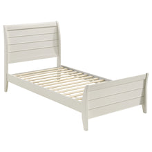 Load image into Gallery viewer, Selena 4-piece Twin Bedroom Set Cream White
