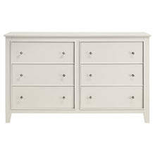 Load image into Gallery viewer, Selena 6-drawer Dresser Cream White
