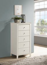 Load image into Gallery viewer, Selena 5-drawer Chest Cream White
