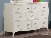 Load image into Gallery viewer, Dominique 7-drawer Dresser Cream White
