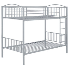 Load image into Gallery viewer, Anson Twin Over Twin Bunk Bed with Ladder
