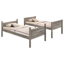 Load image into Gallery viewer, Ryder Twin Over Full Bunk Bed Weathered Taupe
