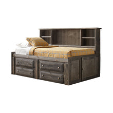 Load image into Gallery viewer, Wrangle Hill Wood Twin Storage Daybed Gunsmoke
