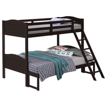 Load image into Gallery viewer, Arlo Wood Twin Over Full Bunk Bed Espresso
