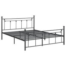 Load image into Gallery viewer, Canon Metal Queen Open Frame Bed Gunmetal
