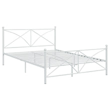 Load image into Gallery viewer, Hart Metal Queen Open Frame Bed White
