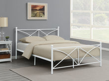 Load image into Gallery viewer, Hart Metal Queen Open Frame Bed White
