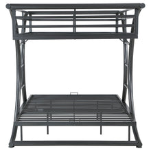 Load image into Gallery viewer, Stephan Full Over Full Bunk Bed Gunmetal

