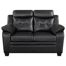 Load image into Gallery viewer, Finley Tufted Upholstered Loveseat Black
