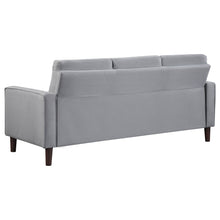 Load image into Gallery viewer, Bowen Upholstered Track Arms Tufted Sofa Grey
