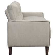 Load image into Gallery viewer, Bowen Upholstered Track Arms Tufted Sofa Beige
