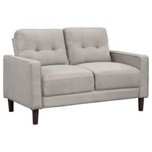 Load image into Gallery viewer, Bowen 2-piece Upholstered Track Arms Tufted Sofa Set Beige
