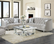 Load image into Gallery viewer, Avonlea 2-piece Tufted Living Room Set Grey
