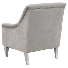 Load image into Gallery viewer, Avonlea Sloped Arm Tufted Chair Grey
