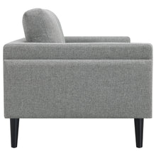 Load image into Gallery viewer, Rilynn Upholstered Track Arms Loveseat Grey
