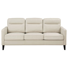 Load image into Gallery viewer, Jonah Upholstered Track Arm Sofa Ivory
